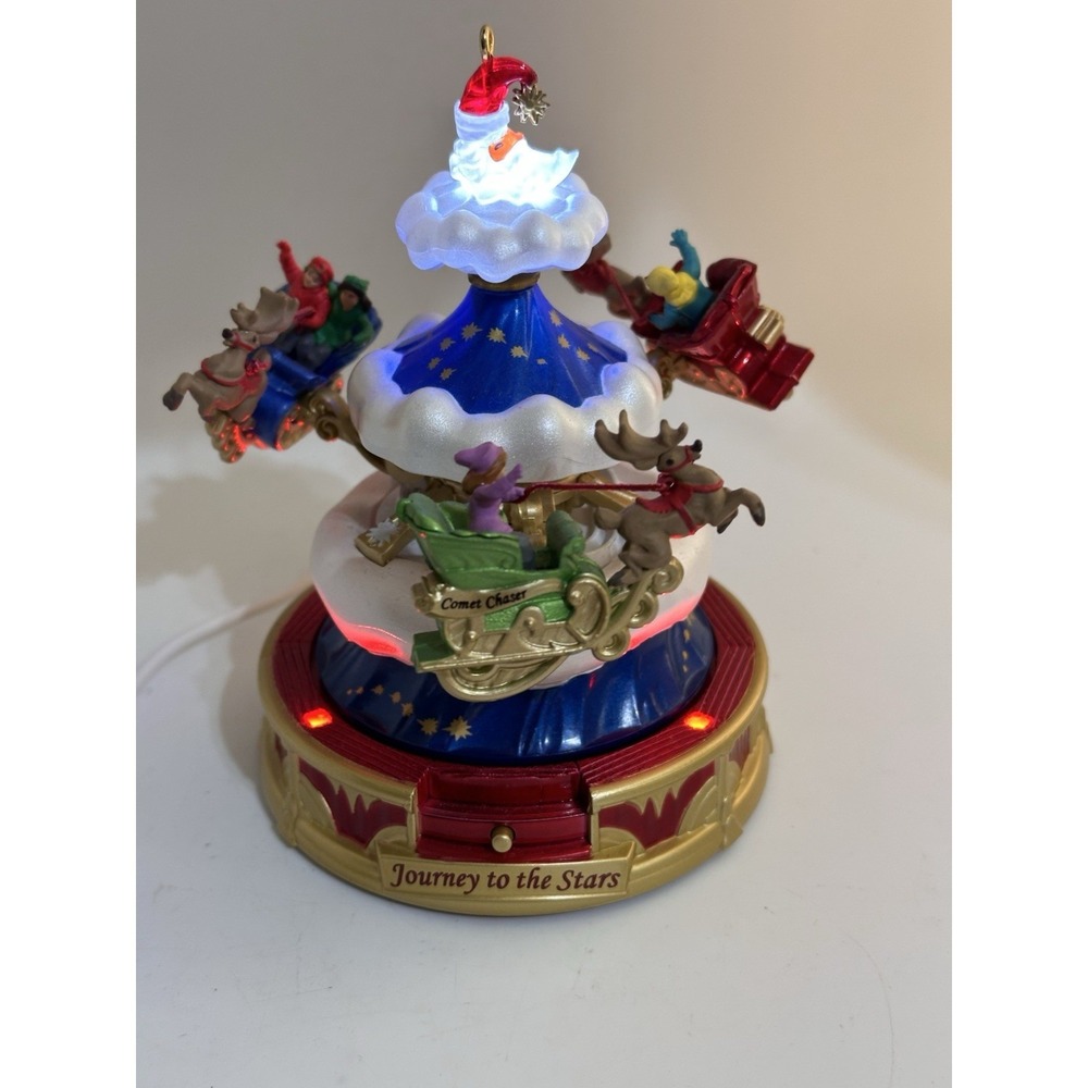 2018 Hallmark Christmas Carnival #1 Journey to the Stars Light Motion‎ Ornament